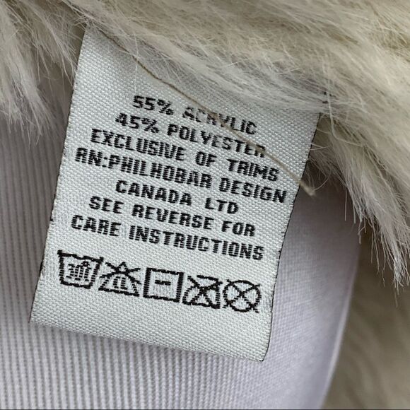 Au Lieu Penny Lane style vegan suede and fur vest L - Picture 6 of 6